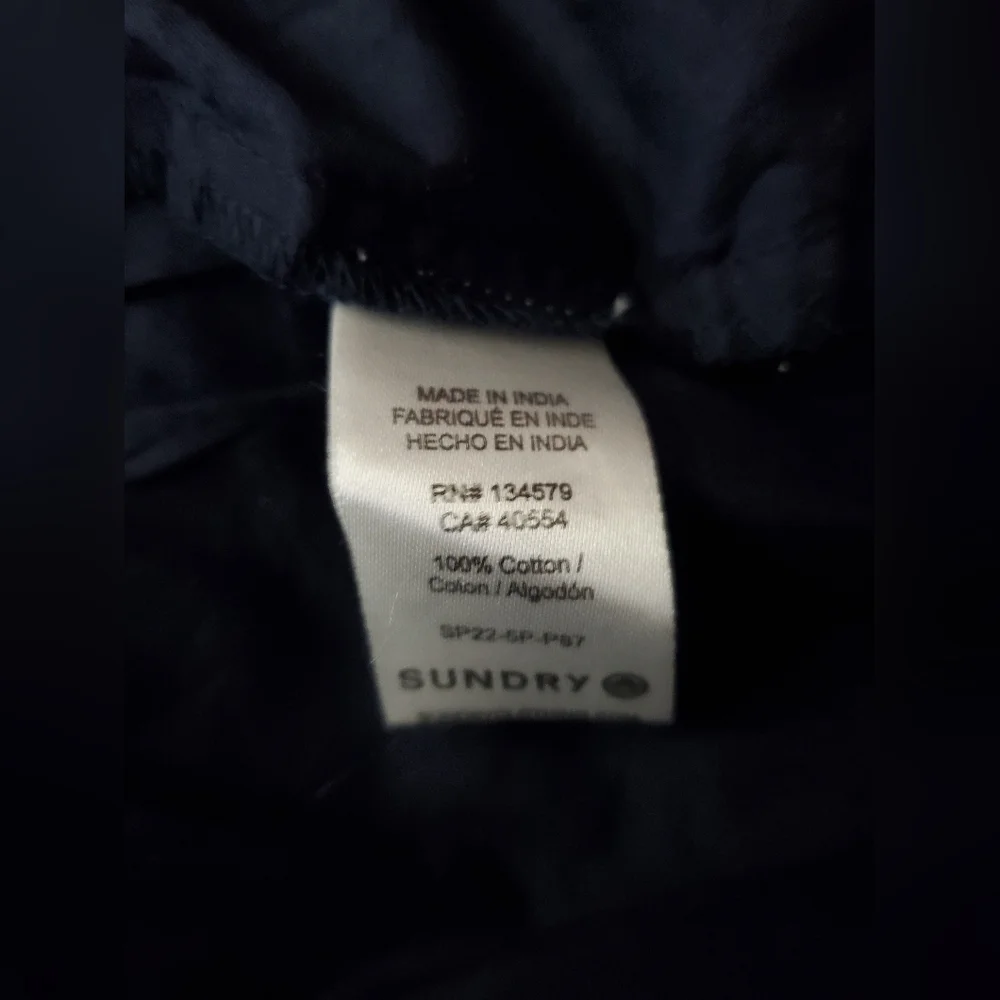 NWOT Sundry Dress w/ Varsity Stripes Size 1 S Small - Picture 7 of 8